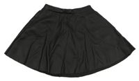 Čierna koženková sukňa Little Kids