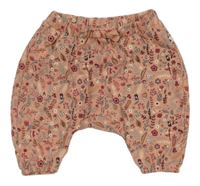 Staroružové turecké tepláky s kvietkami Topomini