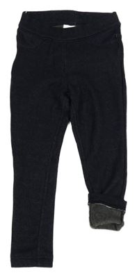 Tmavomodré zateplené tregíny C&A