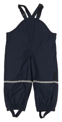 Nové - Tmavomodré laclové nepromokavé kalhoty Lupilu