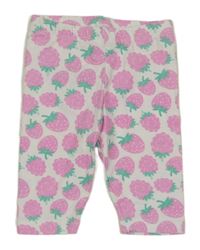 Biele legíny s jahůdkami Cool Club