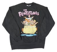 Šedá mikina The Flinstones H&M
