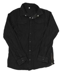 Čierna rifľová košeľa zn. M&S