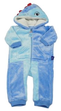 Svetlomodrá plyšová kombinéza s kapucí - Iggle Piggle