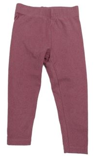 Svetlovínový é teplákové legíny Nutmeg