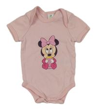 Svetloružové body s Minnie Disney