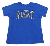 Zafírové tričko s logom mavi
