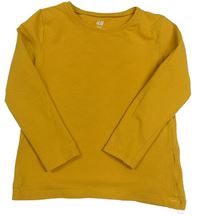 Okrové triko H&M