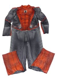 Kostým - Antracitovo-červený overal - Spiderman Marvel