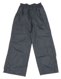 Tmavomodré šušťákové nepromokavé nohavice Alive