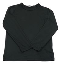 Čierne športové tričko