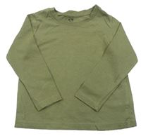 Khaki tričko H&M