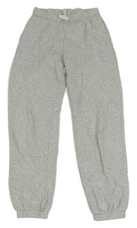 Sivé melírované tepláky H&M