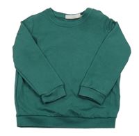 Tmavozelená mikina Lupilu