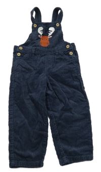 Tmavomodré na traké manšestráky so sobom Lupilu