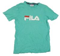 Zelené tričko s logem fila