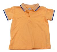 Neonově oranžové polo tričko Kiki&Koko