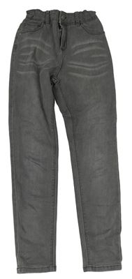 Světlešedé skinny rifle Denim Co.