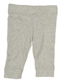 Svetlosivé melírované ľahké tepláky