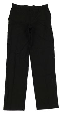 Černé společenské chino kalhoty M&S