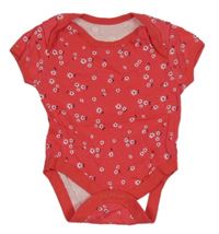 Fuchsiové kvetované body Primark