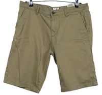 Pánske piesková é plátenné chino kraťasy Jack&Jones