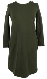 Dámské khaki šaty H&M