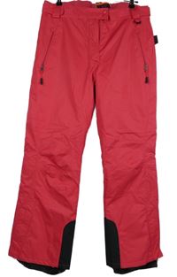 Nové - Dámské tmavorůžové šusťákové funkční oteplovačky Crivit 