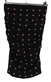 Dámská černá vzorovaná řasená sukně Country Roud 