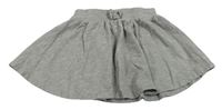 Sivá trblietavá tepláková sukňa Mothercare