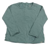 Modré pruhované triko Next