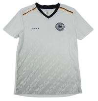 Bílo-černé fotbalové tričko Deutschland