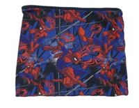 Modrý nákrčník se Spidermanem 