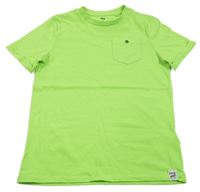 Neovově zelené tričko s kapsičkou WE