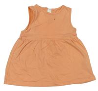 Oranžové bavlnené šaty F&F