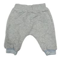 Sivé melírované tepláky s prúžkami River Island