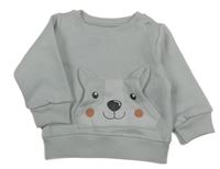 Sivá mikina s psíkom Dopodopo