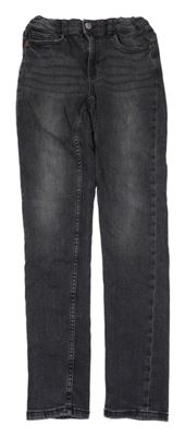 Tmavošedé skinny rifle Zara