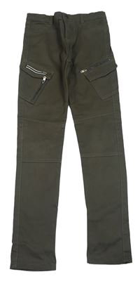 Tmavohnědošedé cargo skinny rifle Firetrap