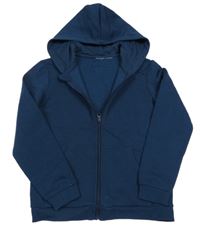 Tmavomodrá prepínaci mikina s kapucňou L&D