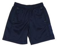 Tmavomodré teplákové športové kraťasy s logom O´neills