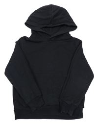 Čierna mikina s vreckom a kapucňou H&M
