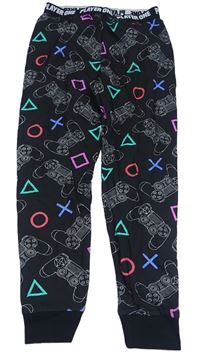 Čierne pyžamové nohavice s ovladači - PlayStation Primark