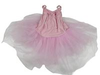 Ružové cvičobné body s tylovou sukní