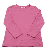 Tmavoružové tričko Topolino