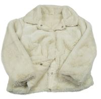 Světlebéžová kožešinová podšitá bunda St. Bernard