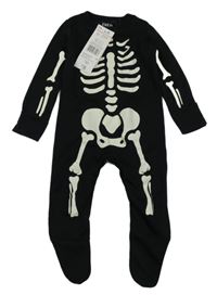 Nové - Černý overal s kostrou F&F