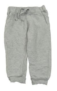 Šedé melírované tepláky M&Co.