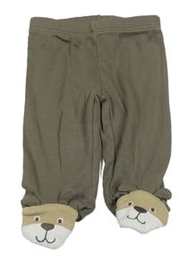 Tmavohnědé polodupky s čumáky Carter's