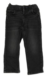 Čierne slim rifle Denim Co.